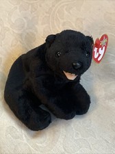 Ty Beanies Beanie Baby Cinders the Bear. 2000 Y2K Toy 30 April birthday (Taurus)