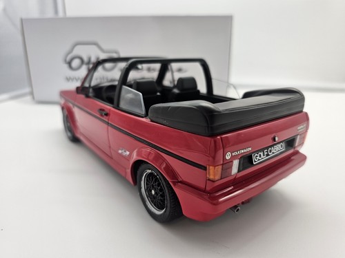 VW GOLF 1 Cabrio SPORTLINE - Otto OT052 - Ottomobile 1:18 1/18 - Bild 4 von 6