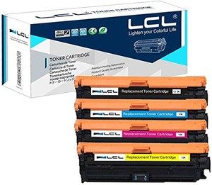 4PK Remanufactured Toner Cartridges for HP 650A CE270A CE271A CE272A CE273A