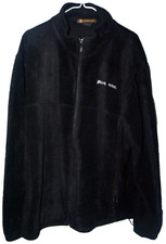 Harriton Solid Black Pilot/flying J Logo Fleece Ls Full Zip Jacket Size 2xl