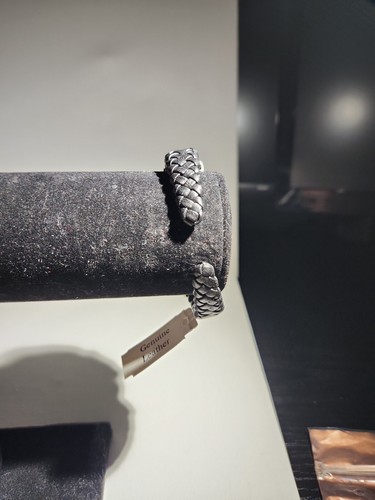 Carolyn Pollack .925 Leather Bracelet Cuff - Picture 4 of 4