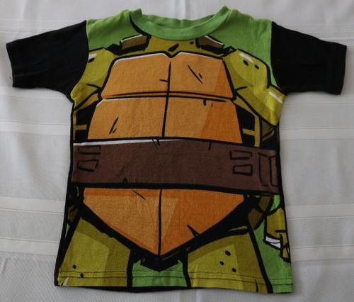 Boy's Pajamas Teenage Ninja TURTLES SHELL PJ's Snug Fit SS Size 8 Nickelodeon - Picture 3 of 9