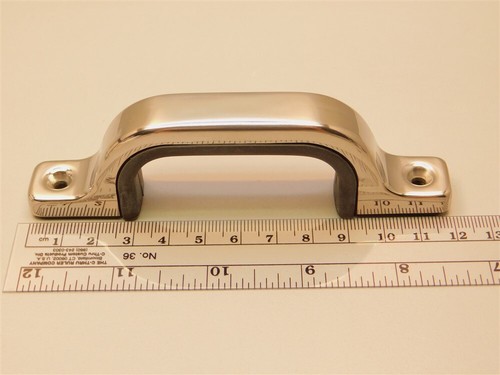 Sugatsune America US-120/M 304 Edelstahl & Gummigriff 120 mm verspiegelte Oberfläche - Bild 2 von 3