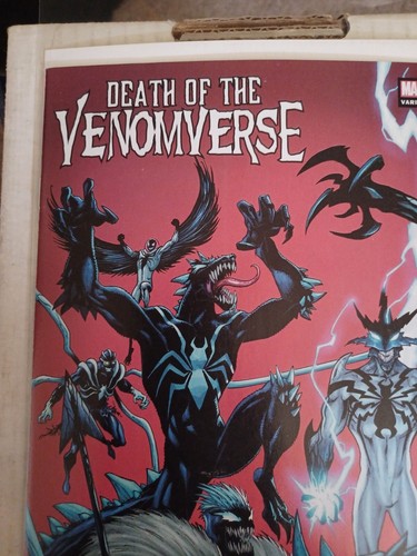 DEATH OF THE VENOMVERSE (#2) MARK BAGLEY VARIANT KEY VENOM-BOY 1ST APPEARANCE - Picture 3 of 10