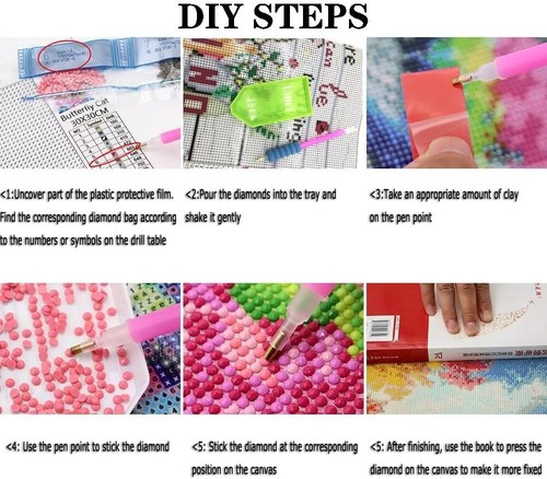 5D DIY Easter Bunny Diamond Painting Kits for Adult Easter Egg Diamond Art Kits - Picture 6 of 6