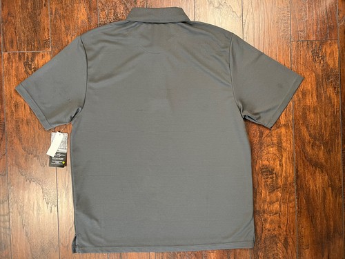 Polo de rendimiento para hombre Ben Hogan en gris carbón XL Moisture Wick NWT - LEER - Imagen 2 de 23