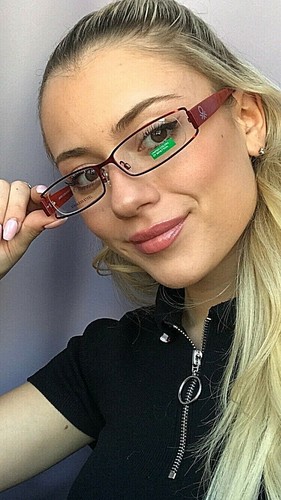 Nuevo marco de gafas para mujer UNITED COLORS OF BENETTON BE 169-01 rojo 52 mm - Imagen 6 de 12