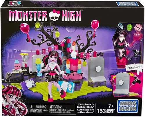 Mega Bloks Monster High Draculaura S Birthday Dpk36 Ebay