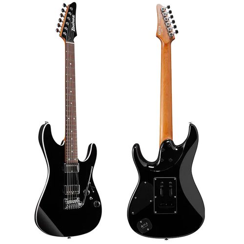 Guitarra Nuevo Modelo Ibanez AZ42P1-BK AZ Premium 2022 AZ Ovalado C Cuello de Arce Asado - Imagen 2 de 10