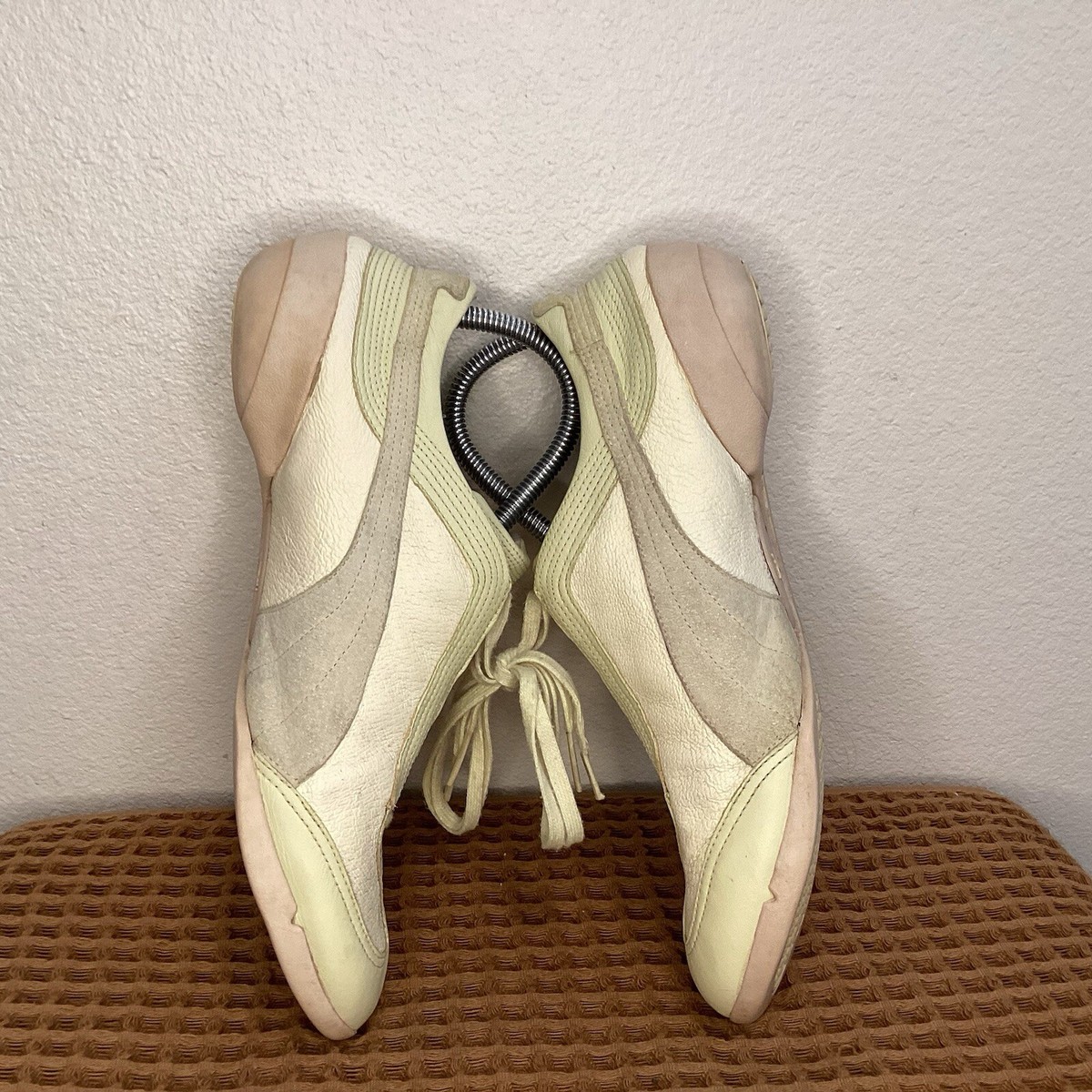 archive PUMA nuala ブーツ レザー 蝶 装飾 y2k archive PUMA nuala ブーツ レザー 蝶 装飾 y2k