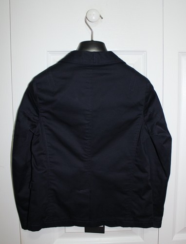 Paolo Pecora Kids Tailored Blazer One Button - Navy Blue Size 9 *NEW w/ Tag* - Picture 5 of 5