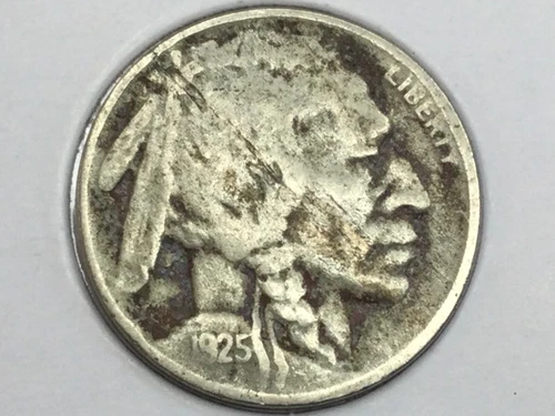 1925-D Buffalo Nickel in very fine value priced