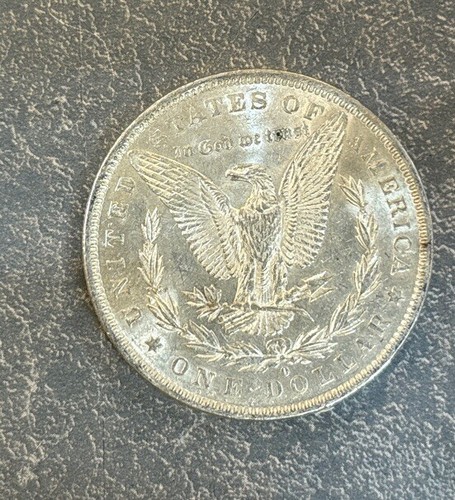 1884-o Morgan Silver Dollar BRILLIANT UNCIRCULATED 90% Silver Morgan Dollar - Picture 4 of 8