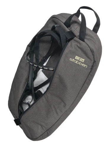 UNIQUE STUBBEN POSH Zipped Large TEXTILE Padded Carrying Bag for Bridle Rein NEW