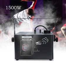1500W DMX Low Profile Hazer Haze Smoke Fog Machine Theater DJ Stage Effect  RC