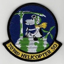 USAF 703rd HELICOPTER SQ, under 908th FTW,  4" X 4", Maxwell AFB, AL