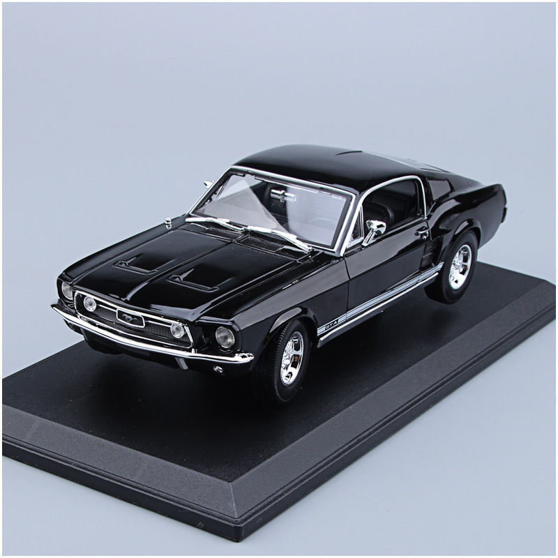 Maisto 1 18 negro 1967 Ford Mustang Gta Fastback Aleación Modelo de Coche Clásico Maisto 1 18 negro 1967 Ford Mustang Gta Fastback Aleación Modelo de Coche Clásico