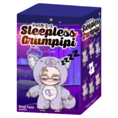 ぬいぐるみ sleepless grumpipi 1BOX Grumpipi Sleepless Grumpipi Plush Series Confirmed Blind Box