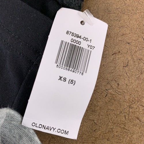 Old Navy Girl's XS (5) Pink Short Sleeve Tee Black Gray Leggings 3 Pieces NWT - Picture 2 of 9