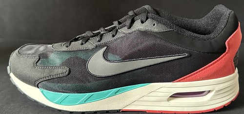 Nike Air Max Solo Schuhe Schwarz/Transparent Jade Rot Herren Größe 15 Neu Selten DX3666-001 - Bild 2 von 5