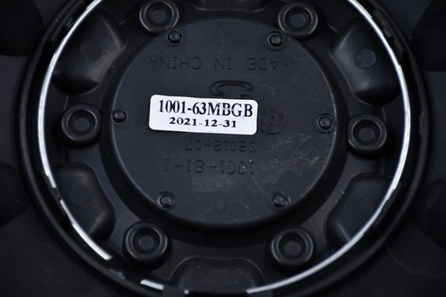 Fuel Wheels Matte Black w/ Gloss Black Logo Wheel Center Cap Hub Cap 1001-63MBGB - Picture 4 of 4