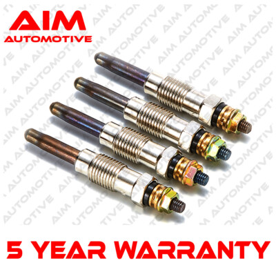 AIM 4x Diesel Heater Glow Plugs For Peugeot Renault Rover Seat Suzuki Vauxhall