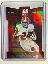 K259,533 - 2022 Elite '02 Elite Aspirations Die Cut #18 Nick Chubb #/76