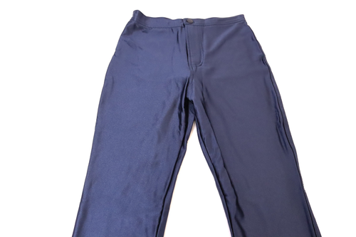 American Apparel Women's The Disco Pant Legging Navy Size Small - Picture 2 of 4