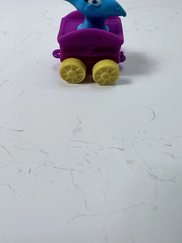 Tren de dinosaurios TODO A BORDO figuras de juguete vehículo 2016 Jim Henson Jazware Foto 3 de 4