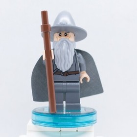 Gandalf the Grey with toy tag base LEGO Dimensions Minifigure from set 71172