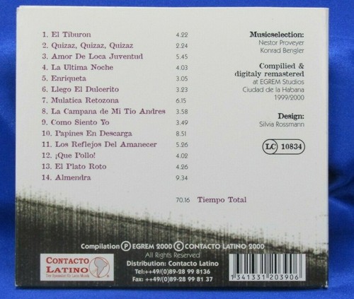 Latin Vocal CD: Ruben Gonzalez - & Friends - Picture 2 of 2