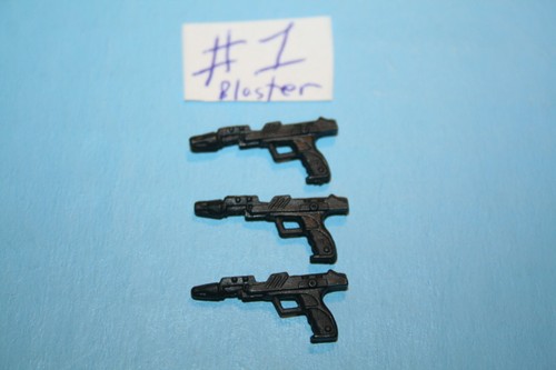 STAR WARS MODERN WEAPONS "BLASTERS" 1995-2022 DIFFERENT GREAT SHAPE FIGURE - Picture 20 of 121
