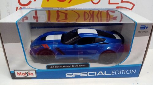 MAISTO 1/24 - 2017 CORVETTE GRAND SPORT - Imagen 2 de 2