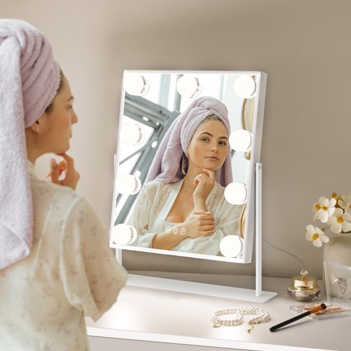 Hollywood Lighted Makeup Mirror - Picture 2 of 7