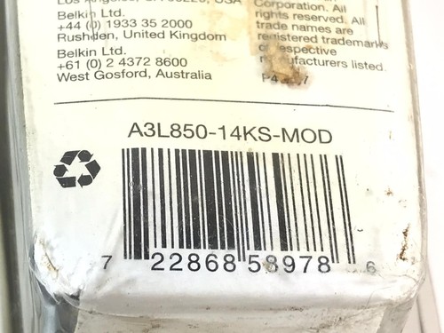 BELKIN FASTCAT5 Cable Patch RJ45M Negro - A3L850-14KS-MOD - Imagen 4 de 4