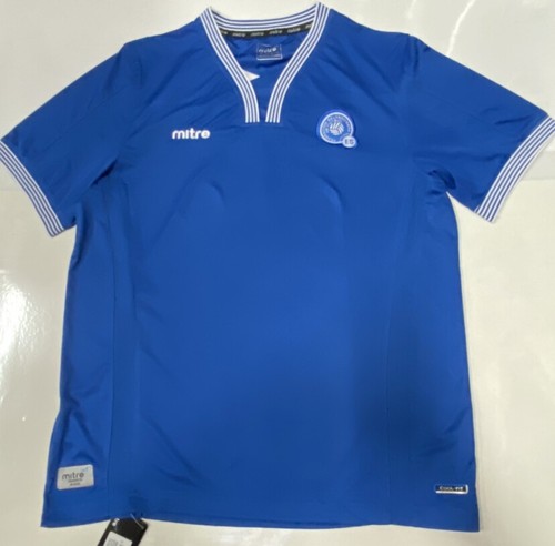 MITRE EL SALVADOR BLUE SOCCER JERSEY 2015 S/S CAMISA AZUL EL SALVADOR MEN SIZES - 第 12/12 張圖片