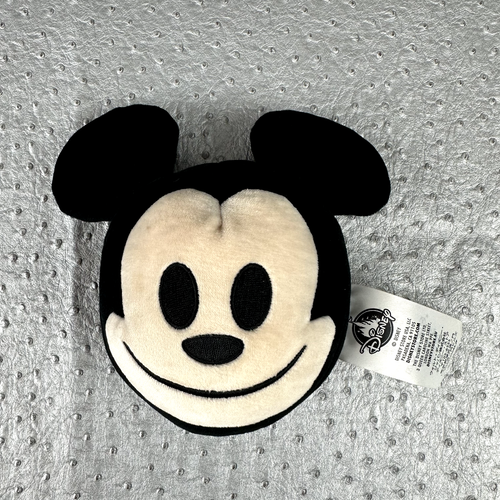 Disney Store Mickey Mouse Emoji Plüschtier Stofftier beidseitig Lachen Schreien Lächeln - Bild 2 von 9