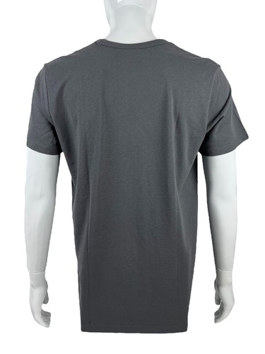 Onia Herren Large Shirt T-Shirt Grau Kurzarm Baumwollmischung Monte Carlo Madeira Neu ohne Etikett - Bild 4 von 9