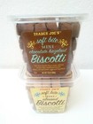 2 Pack Trader Joe's Soft Bite Biscotti Mini Almond and Chocolate Hazelnut 8 oz/P
