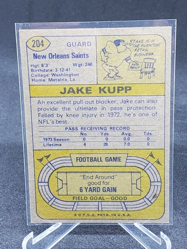 1974 Topps Football - Pick Your Card - Part 2 - Picture 166 of 482