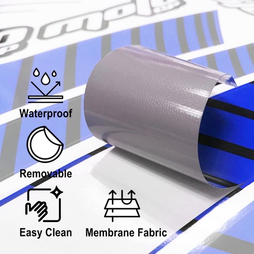 Blue 17 inch Rim Decal Stickers GP01 Kit For Yamaha MT09 18 19 20 21 - Bild 4 von 12