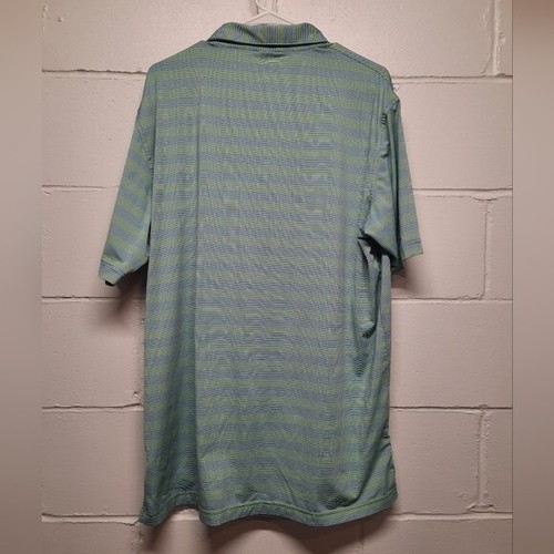 Peter Millar Men's Golf Polo - Summer Comfort - The Plantation Green Blue Large - Picture 4 of 6
