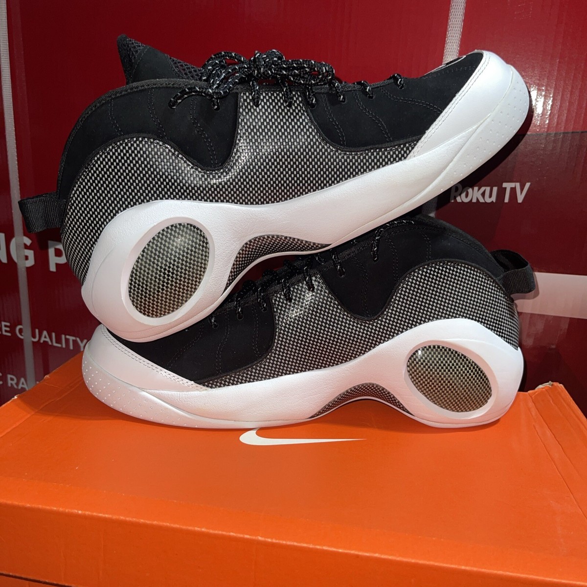 Size 13 - Nike Air Zoom Flight 95 Premium 2008 Black White