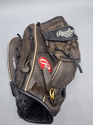 Guante de béisbol Rawlings 1887 marrón talla 11 velocidad trampa mano derecha - Imagen 2 de 4