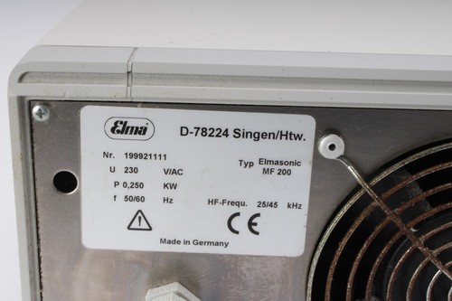 Elma Elmasonic MF 200 Ultraschallgenerator 230V - Bild 4 von 5