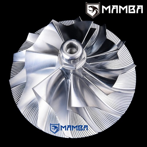 MAMBA Turbo Billet Compressor Wheel For Garrett T94 (98.10mm / 141.31mm) 7+7 - Picture 3 of 4