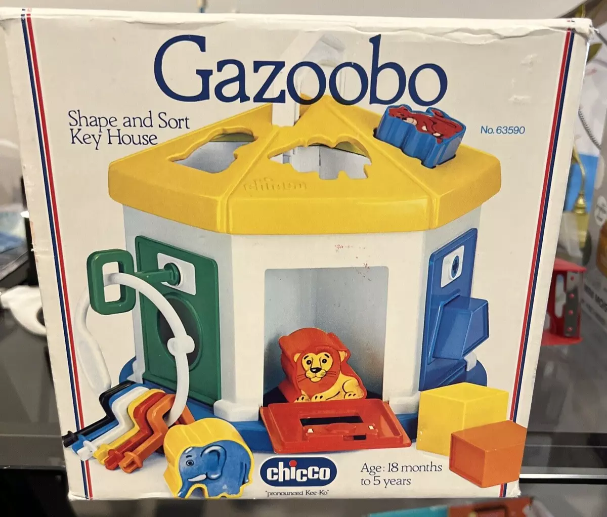 Chicco shape sale sorter with keys
