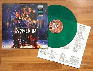 Hanson-Snowed-In-Limited-GREEN-Vinyl-LP-NEW-Christmas