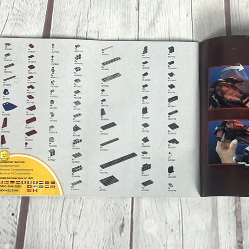 Lego Star Wars 75145 Eclipse Fighter Instruction Manual Only - Picture 3 of 4