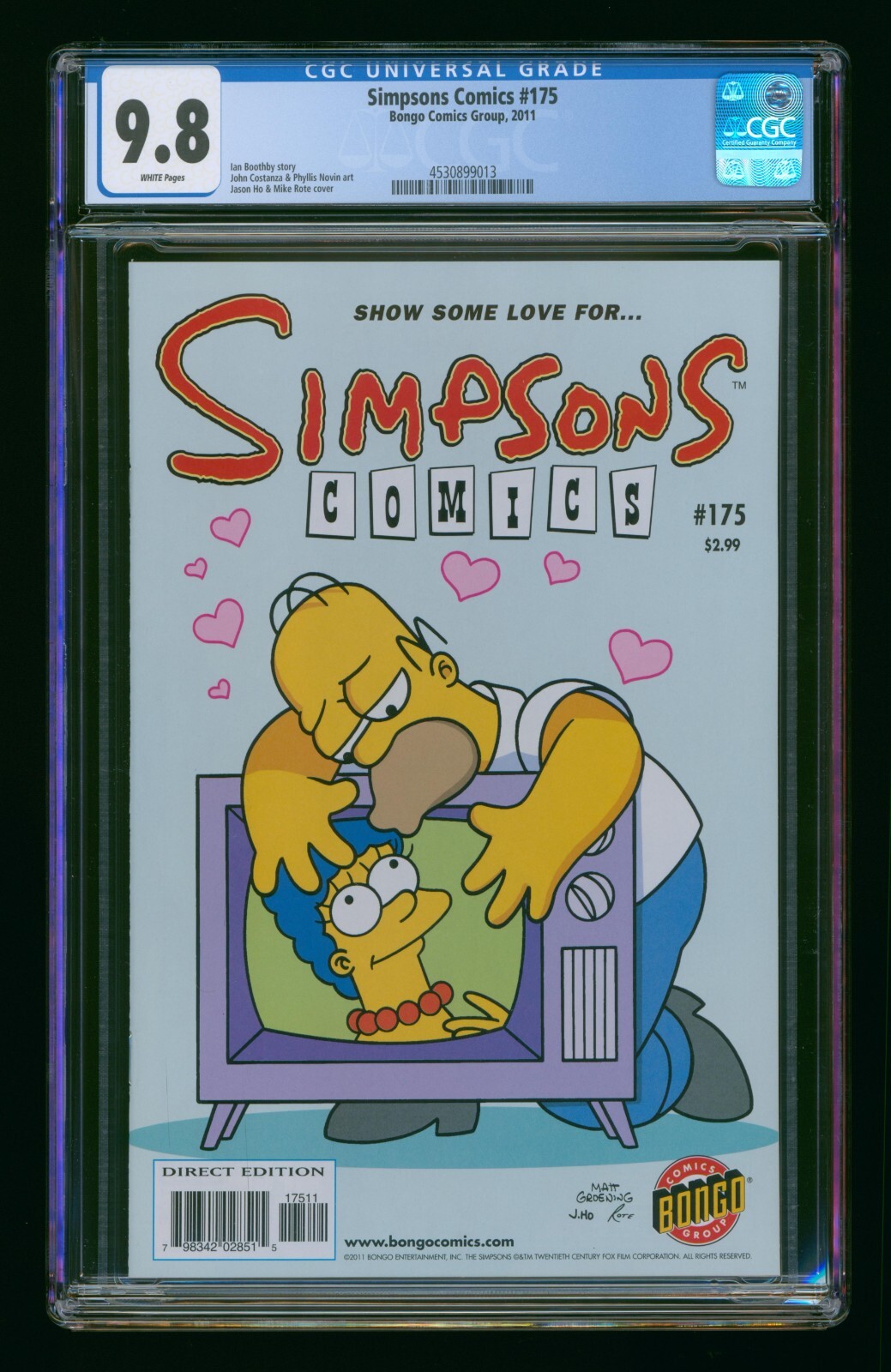 【希少】シンプソンズ　コミック　#20 CGC 9.4 Simpsons 希少】シンプソンズ コミック #20 CGC 9.4 Simpsons 希少